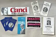 1974 VINCENT BUDDY CIANCI Bumper Sticker Rhode Island Republican Providence Vtg