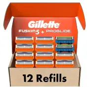 Gillette Fusion5 Men'S Razor Blade Refills, 10 Count + Fusion5 Proglide Razor Bl