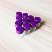 Jars perfume Candy Aluminum cap glass bottles essential oil Beauty 10-200pcs 5ml