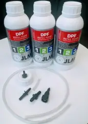 JLM DIESEL DPF REFILL FLUID X3 + DPF REFILL KIT
