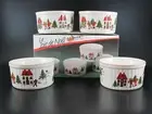 The Joy of Christmas Jamestown RAMEKINS Set of 4 Holiday in Box New