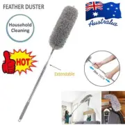 Extendable handle Feather Duster 250cm Long Telescopic Magic Static Duster Brush