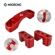 For Can-Am Maverick X3 Rear Sway Bar Mounts + Steering Rack Mount 2017-2021 Red