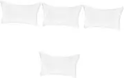 Mikinona 4pcs Camping Pillow Memory Foam Inflatable Pillow Inserts for Camping Bed Sofa Outdoor Cushion Portable Sofa Cushion