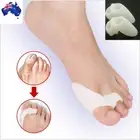 1x Pair Gel Silicone Bunion Corrector Toe Protector Straightener Separator