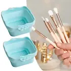Cosmetic Brush Cleaner Convenient Storage Cosmetic Washing Tool Cosmetic