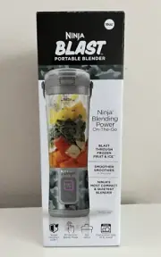 Ninja Blast Personal Portable Blender Camo 18 oz w/ Leak Proof Lid & Sip Spout