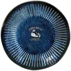 "Doraemon" Dish Plate Approx. 20cm Microwave Safe Dishwasher Safe Indigo Made in