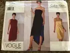 VOGUE AMERICAN DESIGNER #2069 - CALVIN KLEIN - LADIES DRESS PATTERN 14-18 FF