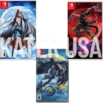 Bayonetta + 2 + 3 Switch Brand New Game Bundle Special [Action/Adventure]