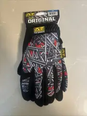Supreme Mechanix Original Work Gloves Nails Black Size Medium SS20A56 Brand New