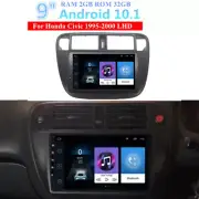 LHD 9" Android 10.1 Head Unit Stereo Navi GPS Wifi 2+32G For 1995-00 Honda Civic (for: Honda)