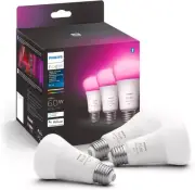 Philips Hue A19 LED Smart Light Bulb - White and Color Ambiance - 60W Indoor Lig