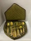 Vtg 50Pc CELLINI ROMANESQUE Gold Electroplate Flatware Japan NYM CO In Bags