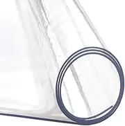 Transparent Non-Slip Chair Mat Floor Protector Mat Rectangle Office Chair Mat for Hardwood Floor Clear Plastic Mat Easy Glide Rolling for Work,Home,Gaming 48"x 30"36"x 48"24"x 32"(Color:Fro