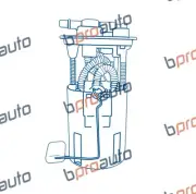 Genuine bproauto Direct Injection High Pressure Fuel Pump 1BP00988AA