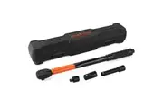 HORUSDY 4Pc 3/8" Drive Click Torque Wrench Ratchet Socket with Adaptor Extension