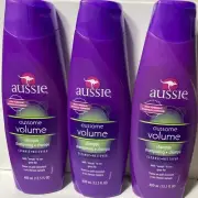 Aussie Aussome Volume Shampoo 3 Bottles DISCONTINUED 13.5 FL OZ
