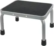 9" Step Stool Non-Slip Foot Stool Safe Load Sturdy Steel 1-Step Stool for Kids