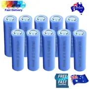 3.2V Rechargeable LiFePO4 Battery AA IFR14500 Flat Top RC toy Tool Torch Shaver