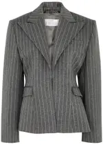 Giuseppe DI Morabito Pinstriped Blazer - Grey - 44 (UK 12 / M) 44 (UK 12 / M)