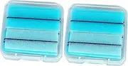 2 Boxes Self Adhesive Adhesive Strip Fake Eyelashes Individual Lashes Lash Extension Kit Lash Strips Spat Lash Glue Liner Eye Lash Adhesive Strips Strip Lash Glue Blue KAILIKETIY