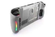 JSAUX RGB & Vents Transparent Back Plate for Steam Deck/OLED - Crystal