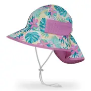 Sunday Afternoons Kids Play Hat - Pink Tropical (Youth 6 - 12 Years)