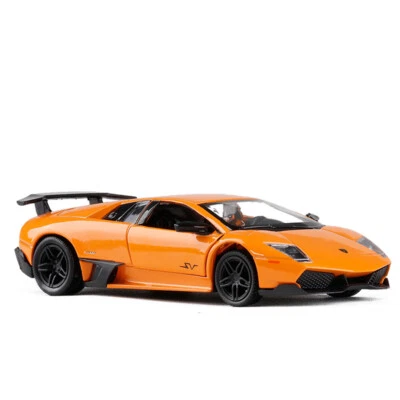 1:36 Lamborghini Murcielago LP670-4 SV Model Car Diecast Toy Cars Orange