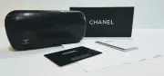 Chanel Sunglasses Quilted Leather Clamshell Hard Case, Box, & Clean Cloth