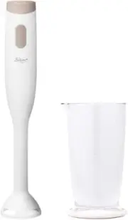 dretec Hand Blender 2-in-1 "Crush" "Mix" Stick Mixer White