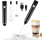 Milk Frother Handheld, Dallfoll USB Rechargeable Electric Foam Maker for Coffee,
