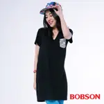 BOBSON 女款V領口長版衣