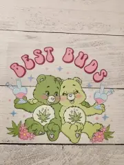 Best Buds Care Bears Ready to Press Heat Transfer Screen Print DTF