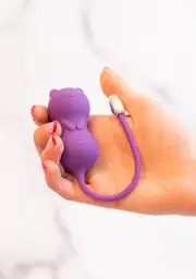 [Emojibator] Paula Kitty Cat Kegel Ball Remote Control Vibrator
