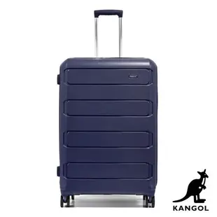 KANGOL - 英國袋鼠28吋輕量耐磨可加大PP行李箱-多色可選