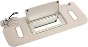 Compatible for Chevrolet Tahoe Suburban GMC Yukon Sierra 2007-2014 Makeup Mirror Sun Shield Board Sun Visor Driver Passenger Side Sunvisor(Left)