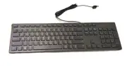 (3) Dell Desktop Keyboard Wired USB KB216-BK-US Black Slim 2020