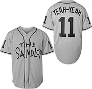 [MNMN] The Sandlot Benny Jersey The Jet Rodriguez Michael Squints Palledorous Alan Yeah-Yeah McClennan Movie Baseball Jersey