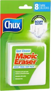 Magic Eraser Spot Cleaner Pad, Powerful Scuff and Mark Remover, Activates with W
