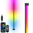 RGB LED Floor Lamp Corner Light Standing Mood For Bedroom Living Room Game Room