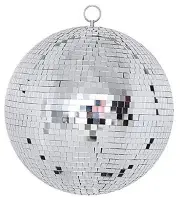 Disco Ball - 12 Inch Mirrored Disco Ball, Large Disco Ball, Rotating 12inch