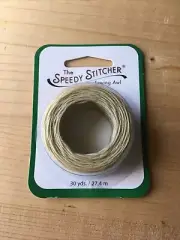 Silver Creek Speedy Stitcher Thread Course Skein 30yd-Tan BTH140 Leather Sewing