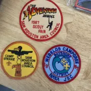 Vintage Pocket PATCH BSA Boy Scout 3 Total