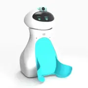 TTS Oti Bot W/ Pusher Tummy Pack Interactive STEM Coding Robot for Kids Teachers