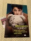 Miles Teller Signed That Awkward Moment Poster 11 X 17 JSA Authenticated COA