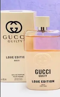 在飛比找Yahoo!奇摩拍賣優惠-全新GUCCI 罪愛迷戀女性淡香精90ML