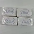 Dial Antibacterial Soap 4oz Bars (Lot of 4) Individually Wrapped