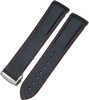 [Generic] Rubber Watchbands 19mm 20mm 21mm 22mm for Omega Seamaster Planet Ocean Waterproof Sport Watch Strap WFJ
