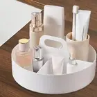 Rotating Makeup Organizer Cosmetic Display Case for Vanity Countertop Pantry